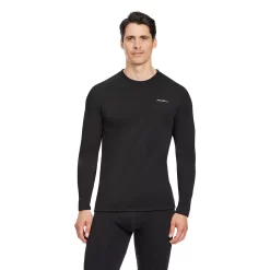 Men's Eddie Bauer Heavyweight Base Layer Fleece Wool-Blend Top