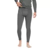 Men's Eddie Bauer Heavyweight Baselayer Fleeced Merino Wool Pants -Boutique Fashion Clothing Store 5069326 Heather Grey