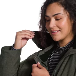 Plus Size Eddie Bauer Girl On The Go Insulated Trench Coat -Boutique Fashion Clothing Store 5177194 ALT3