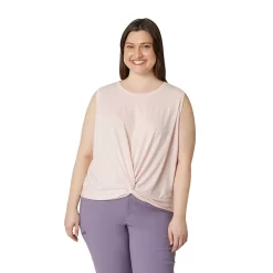 Plus Size Eddie Bauer Wander Twist-Front Tank