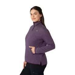 Women's Eddie Bauer Quilted Mockneck Sweatshirt -Boutique Fashion Clothing Store 5593426 ALT2
