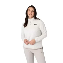 Women's Eddie Bauer Quilted Mockneck Sweatshirt