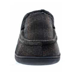 Men's Eddie Bauer Simulated Wool Plaid Moccasin Slippers -Boutique Fashion Clothing Store 5865607 ALT5