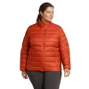 Plus Size Eddie Bauer Cirruslite Packable Down Jacket -Boutique Fashion Clothing Store 5904519 Spice