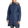Women's Eddie Bauer Elysa Down Parka Coat -Boutique Fashion Clothing Store 5904524 Dusted Indigo