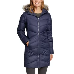 Women's Eddie Bauer Classic 2.0 Faux-Fur Hood Down Parka