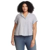 Plus Size Eddie Bauer Short-Sleeve Packable Camp Shirt -Boutique Fashion Clothing Store 5967122 Shell