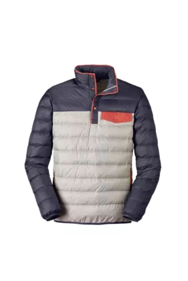 Eddie Bauer Men's Stratuslite Down Snap Mock 7 Eddie Bauer Men's Stratuslite Down Snap Mock - Image 5
