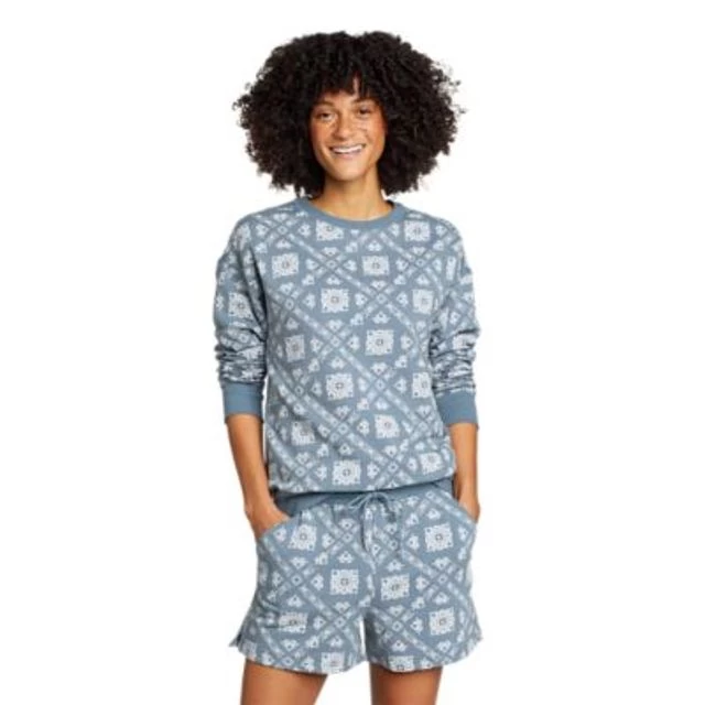 Eddie Bauer Women's Cozy Camp Crewneck Sweatshirt 4 Eddie Bauer Women's Cozy Camp Crewneck Sweatshirt - Image 2