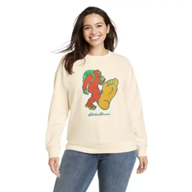 Eddie Bauer Women's Cozy Camp Crewneck Sweatshirt 5 Eddie Bauer Women's Cozy Camp Crewneck Sweatshirt - Image 3