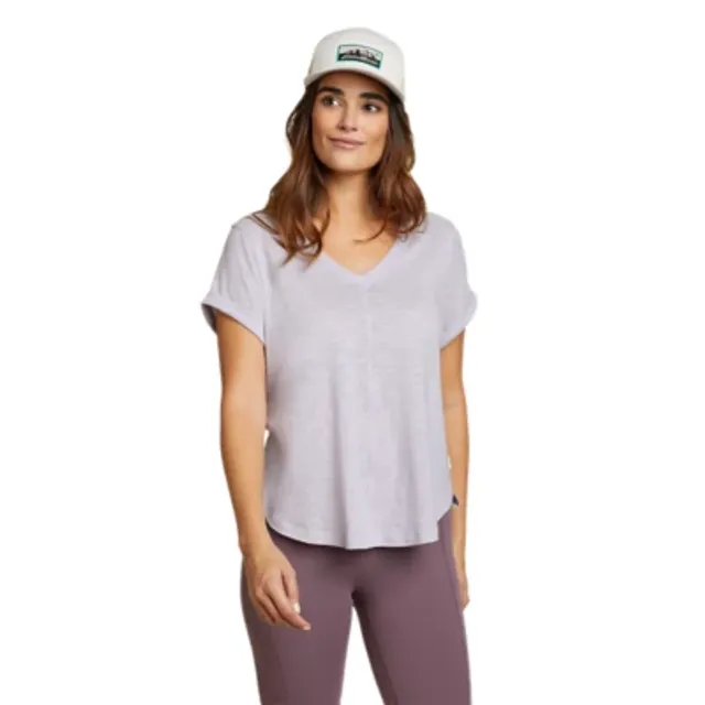 Eddie Bauer Women's Gate Check Short-Sleeve T-Shirt 9 Eddie Bauer Women's Gate Check Short-Sleeve T-Shirt - Image 7