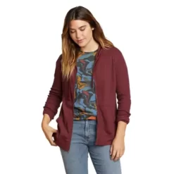 Eddie Bauer Women's Myriad Thermal Full-Zip Hoodie