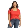 Eddie Bauer Women's Favorite Square Neck T-Shirt -Boutique Fashion Clothing Store https3A2F2Feddiebauer.scene7 .com2Fis2Fimage2FEddieBauer2FD0093856 819C1 640x