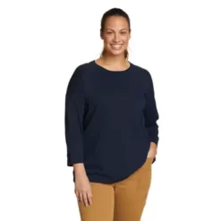 Eddie Bauer Women's Everyday Essentials 3/4-Sleeve T-Shirt
