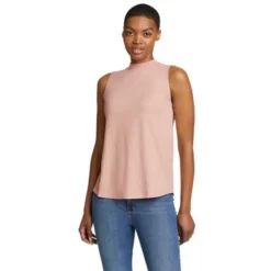 Eddie Bauer Women's Everyday Essentials Sleeveless Mock Neck Tank 9 Eddie Bauer Women's Everyday Essentials Sleeveless Mock Neck Tank -Boutique Fashion Clothing Store https3A2F2Feddiebauer.scene7 .com2Fis2Fimage2FEddieBauer2FD0093949 691C1 640x