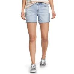 Eddie Bauer Women's Boyfriend Rolled Shorts
