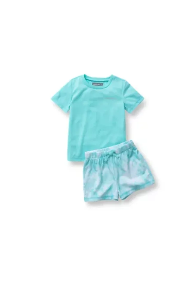 Eddie Bauer Toddler Girls' Loose Fit Shorts Sleep Set 3 Eddie Bauer Toddler Girls' Loose Fit Shorts Sleep Set