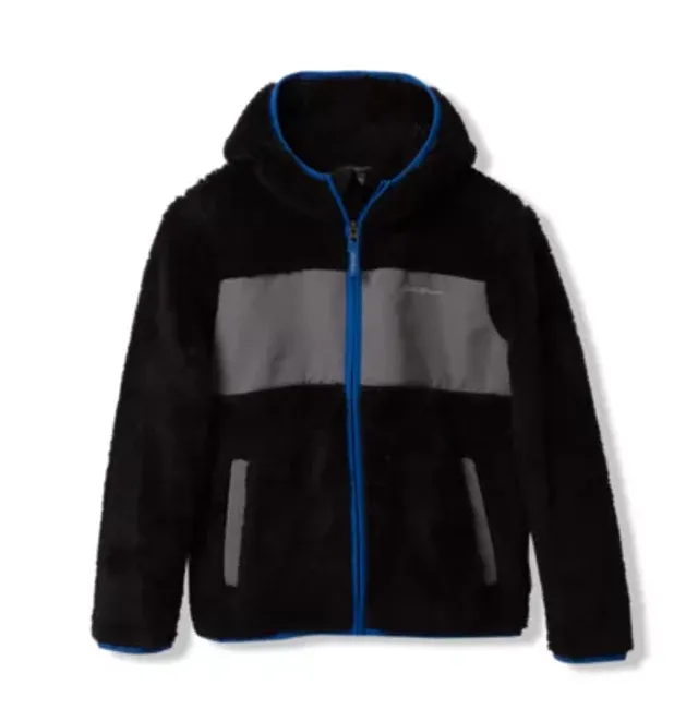 Eddie Bauer Boys' Quest Fleece Plush Hooded Jacket 4 Eddie Bauer Boys' Quest Fleece Plush Hooded Jacket - Image 2
