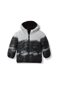 Eddie Bauer Boys' Deer Harbor Reversible Hooded Jacket