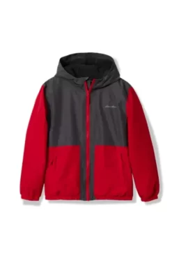 Eddie Bauer Boys' Barrier Ridge Fleece-Lined Jacket
