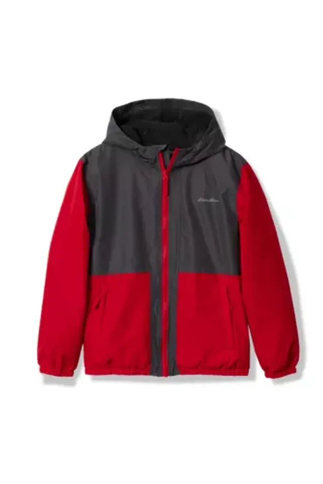 Eddie Bauer Boys' Barrier Ridge Fleece-Lined Jacket 3 Eddie Bauer Boys' Barrier Ridge Fleece-Lined Jacket