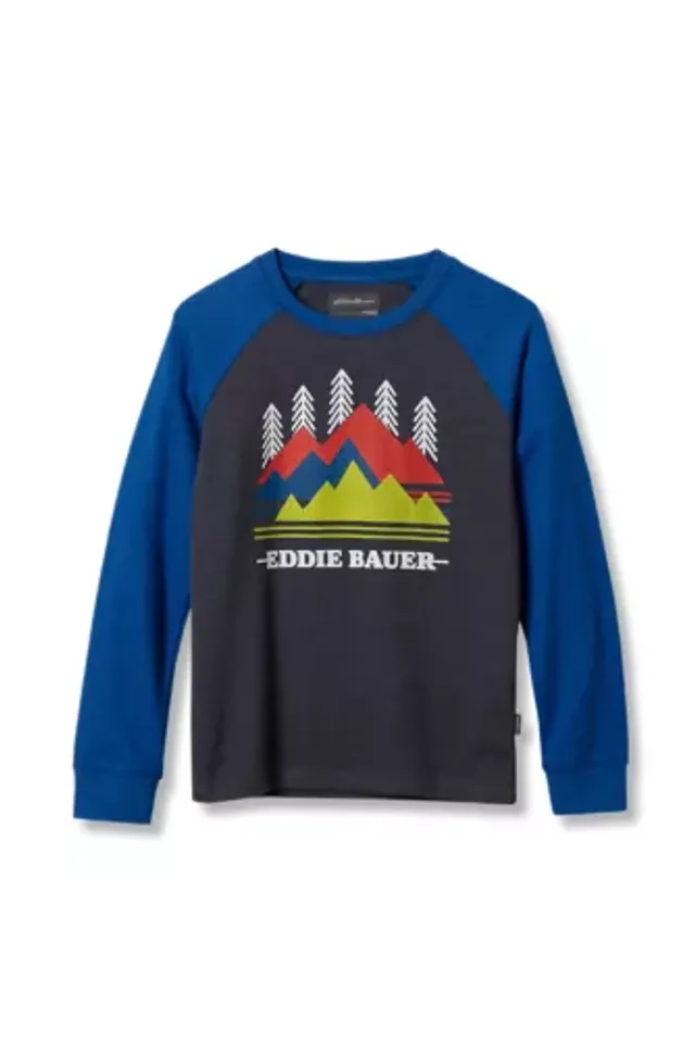 Eddie Bauer Boys' Basin Thermal Graphic T-Shirt 4 Eddie Bauer Boys' Basin Thermal Graphic T-Shirt - Image 2