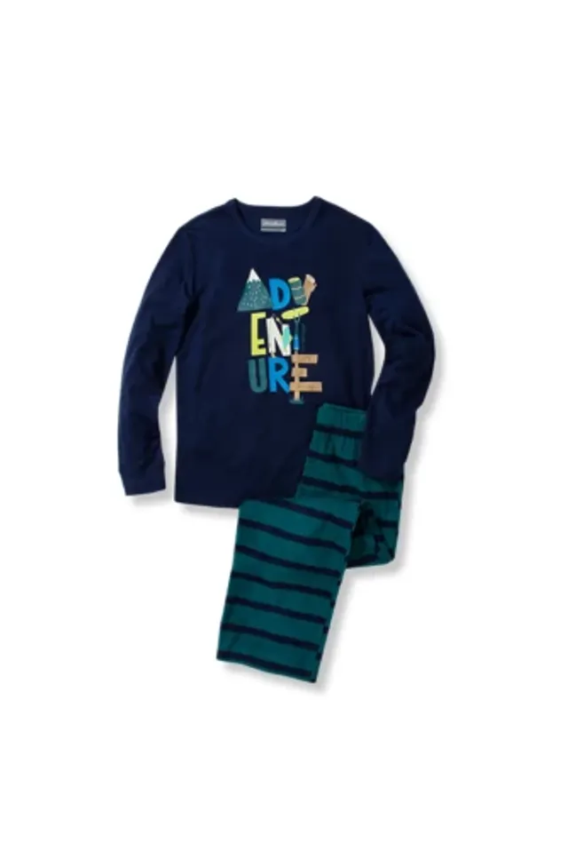 Eddie Bauer Boys' Quest Fleece Sleep Set 3 Eddie Bauer Boys' Quest Fleece Sleep Set