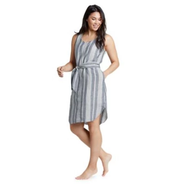 Eddie Bauer Women's Beach Light Linen Midi Dress 5 Eddie Bauer Women's Beach Light Linen Midi Dress - Image 3