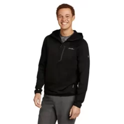 Eddie Bauer Men's High Route Grid Fleece 1/2-Zip Hoodie -Boutique Fashion Clothing Store https3A2F2Feddiebauer.scene7 .com2Fis2Fimage2FEddieBauer2FD0290980 100C1 640x
