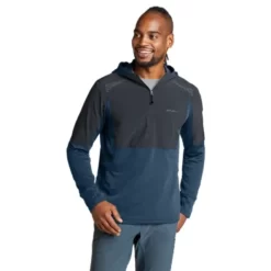 Eddie Bauer Men's High Route Grid Air Hybrid Hooded 1/2-Zip -Boutique Fashion Clothing Store https3A2F2Feddiebauer.scene7 .com2Fis2Fimage2FEddieBauer2FD0291210 182C1 640x