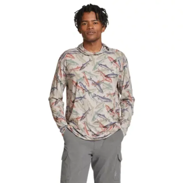 Eddie Bauer Men's Solarfoil Long-Sleeve Printed Pullover Hoodie 5 Eddie Bauer Men's Solarfoil Long-Sleeve Printed Pullover Hoodie - Image 3