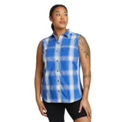 Eddie Bauer Women's Mountain Sleeveless Shirt -Boutique Fashion Clothing Store https3A2F2Feddiebauer.scene7 .com2Fis2Fimage2FEddieBauer2FD0312596 518C1 640x