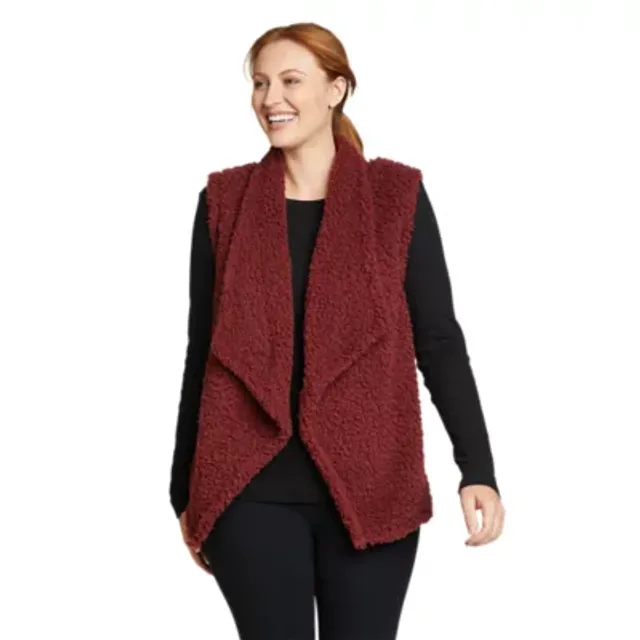 Eddie Bauer Women's Fireside Plush Vest 4 Eddie Bauer Women's Fireside Plush Vest - Image 2