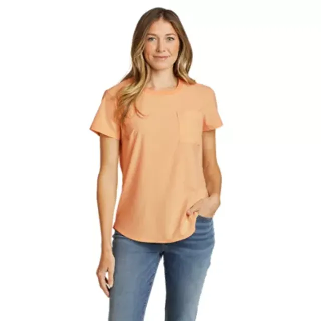 Eddie Bauer Women's Departure Short-Sleeve Pocket T-Shirt 5 Eddie Bauer Women's Departure Short-Sleeve Pocket T-Shirt - Image 3