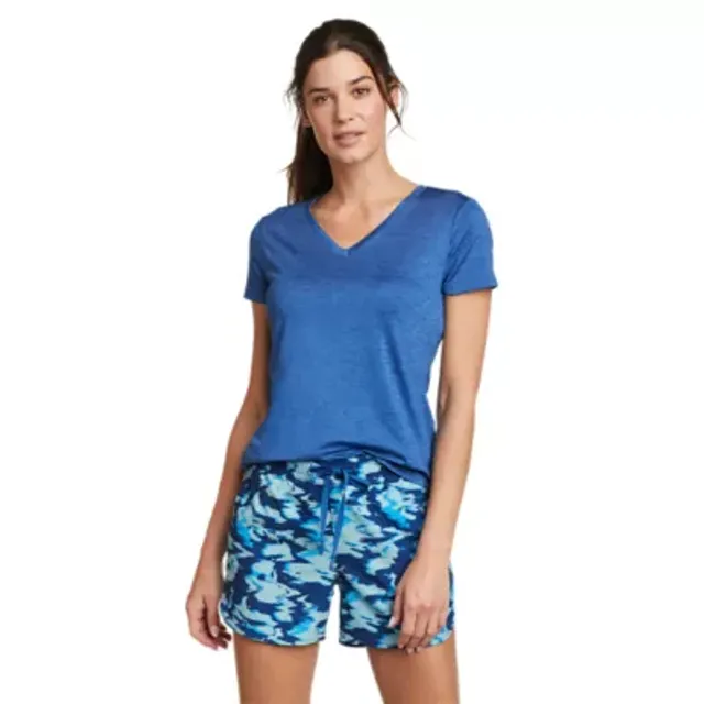 Eddie Bauer Women's Resolution Short-Sleeve V-Neck T-Shirt 4 Eddie Bauer Women's Resolution Short-Sleeve V-Neck T-Shirt - Image 2