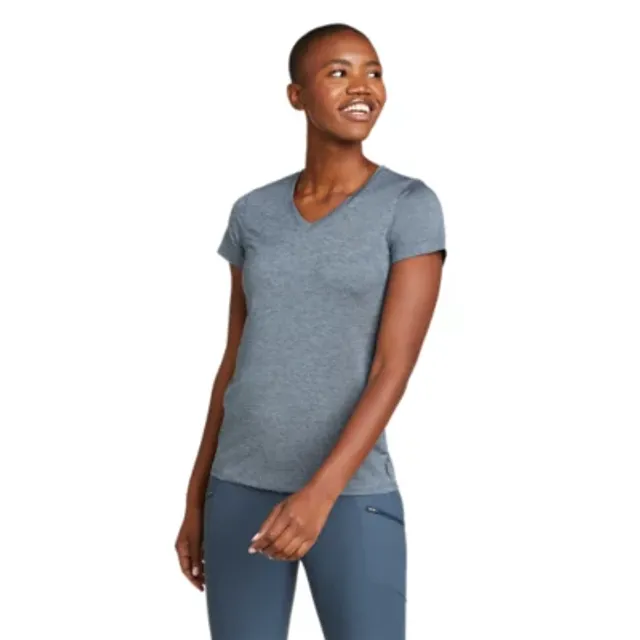 Eddie Bauer Women's Resolution Short-Sleeve V-Neck T-Shirt 10 Eddie Bauer Women's Resolution Short-Sleeve V-Neck T-Shirt - Image 8