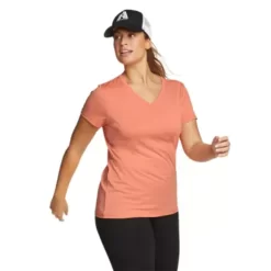 Eddie Bauer Women's Resolution Short-Sleeve V-Neck T-Shirt 17 Eddie Bauer Women's Resolution Short-Sleeve V-Neck T-Shirt -Boutique Fashion Clothing Store https3A2F2Feddiebauer.scene7 .com2Fis2Fimage2FEddieBauer2FD0313725 443C1 640x
