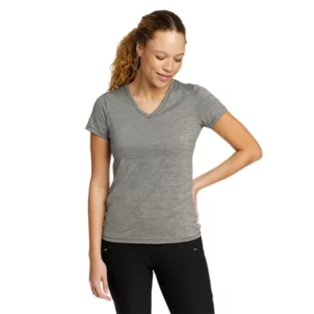 Eddie Bauer Women's Resolution Short-Sleeve V-Neck T-Shirt 6 Eddie Bauer Women's Resolution Short-Sleeve V-Neck T-Shirt - Image 4