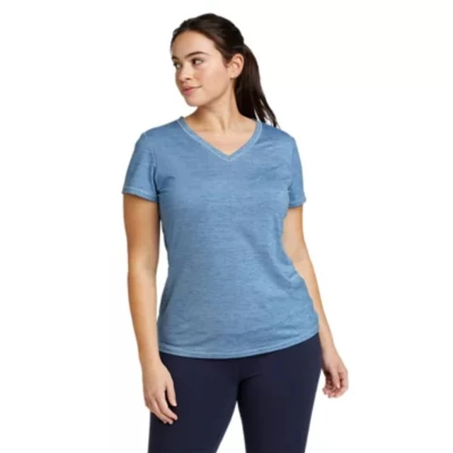 Eddie Bauer Women's Resolution Short-Sleeve V-Neck T-Shirt 5 Eddie Bauer Women's Resolution Short-Sleeve V-Neck T-Shirt - Image 3