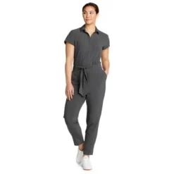 Eddie Bauer Women's Departure Short-Sleeve Jumpsuit -Boutique Fashion Clothing Store https3A2F2Feddiebauer.scene7 .com2Fis2Fimage2FEddieBauer2FD0314067 707C1 640x