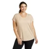 Eddie Bauer Women's Gate Check Twist-Back T-Shirt -Boutique Fashion Clothing Store https3A2F2Feddiebauer.scene7 .com2Fis2Fimage2FEddieBauer2FD0314445 201C1 640x