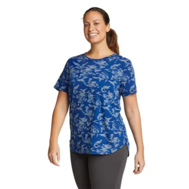 Eddie Bauer Women's Tempo Light Short-Sleeve Crew T-Shirt 6 Eddie Bauer Women's Tempo Light Short-Sleeve Crew T-Shirt - Image 4