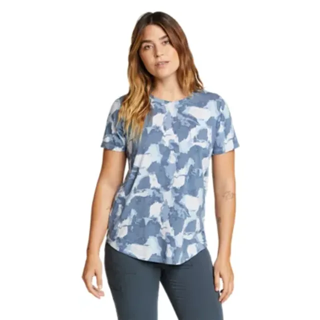 Eddie Bauer Women's Tempo Light Short-Sleeve Crew T-Shirt 8 Eddie Bauer Women's Tempo Light Short-Sleeve Crew T-Shirt - Image 6