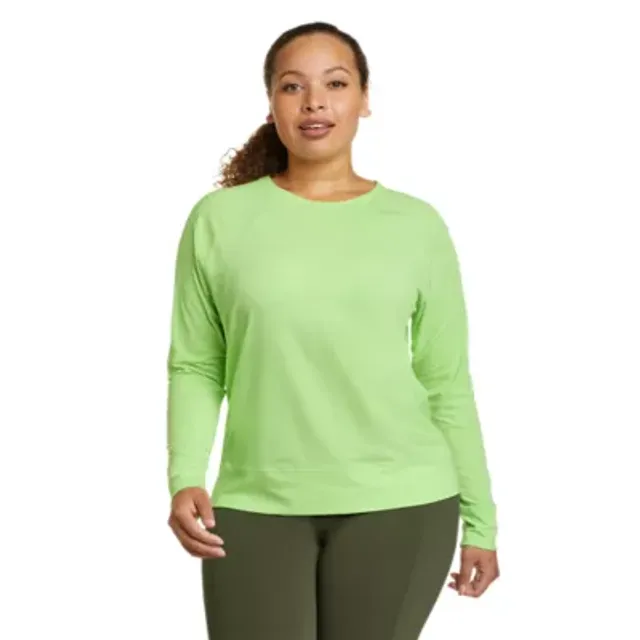 Eddie Bauer Women's Tempo Light Long-Sleeve Seamed T-Shirt 4 Eddie Bauer Women's Tempo Light Long-Sleeve Seamed T-Shirt - Image 2