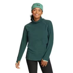 Eddie Bauer Women's Quest Pro Grid Fleece Pullover Mock Neck -Boutique Fashion Clothing Store https3A2F2Feddiebauer.scene7 .com2Fis2Fimage2FEddieBauer2FD0314763 712C1 640x