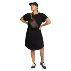 Eddie Bauer Women's Myriad Midi Short-Sleeve Dress