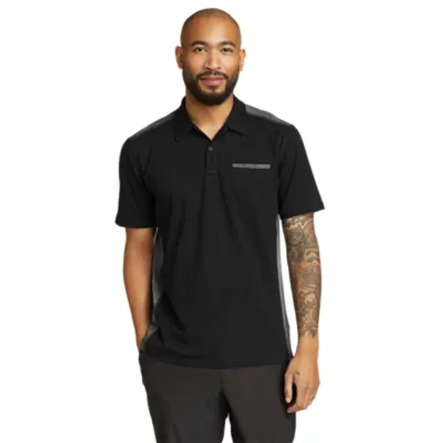 Eddie Bauer Men's Adventurer Short-Sleeve Polo Shirt 3 Eddie Bauer Men's Adventurer Short-Sleeve Polo Shirt