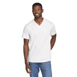 Eddie Bauer Men's Legend Wash 100% Cotton Short-Sleeve V-Neck T-Shirt -Boutique Fashion Clothing Store https3A2F2Feddiebauer.scene7 .com2Fis2Fimage2FEddieBauer2FD0332529 500C1 640x