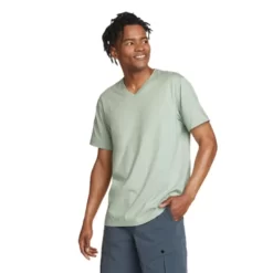 Eddie Bauer Men's Legend Wash 100% Cotton Short-Sleeve V-Neck T-Shirt -Boutique Fashion Clothing Store https3A2F2Feddiebauer.scene7 .com2Fis2Fimage2FEddieBauer2FD0332529 659C1 640x