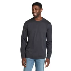 Eddie Bauer Men's Legend Wash 100% Cotton Long-Sleeve Classic T-Shirt -Boutique Fashion Clothing Store https3A2F2Feddiebauer.scene7 .com2Fis2Fimage2FEddieBauer2FD0332532 060C1 640x